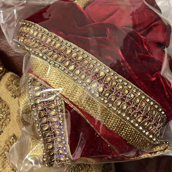 Indian Traditional wear Sherwani with Dupatta, and Pyajama. - Picture 3 of 3